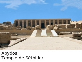 Temple de Sethi 1er à Abydos