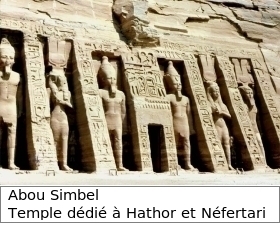 Néfertari, Temple de Abou Simbel